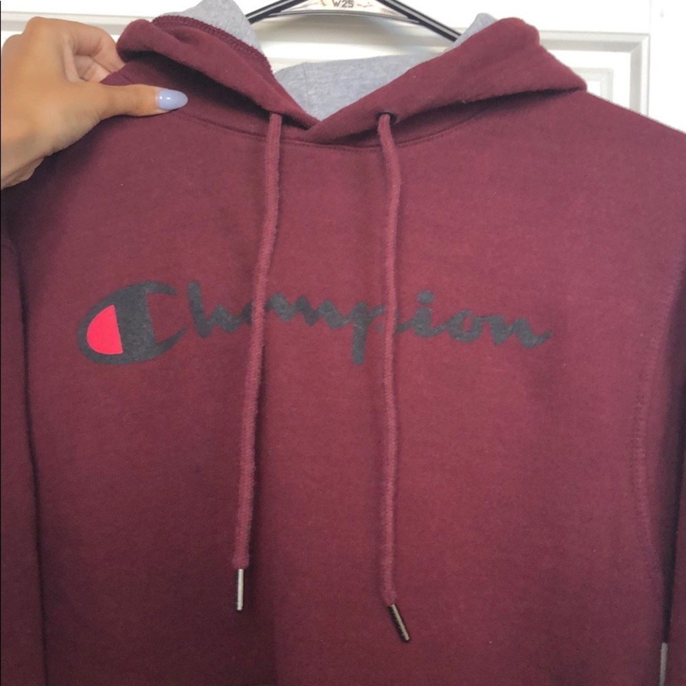 Maroon Champion Hoodie
